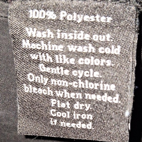 Rock & Republic Black Western Top with Unique Pyramid Shaped Buttons Size XL - Picture 5 of 6